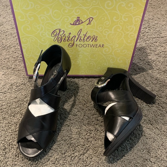Brighton Shoes - Brighton Black Heels NIB